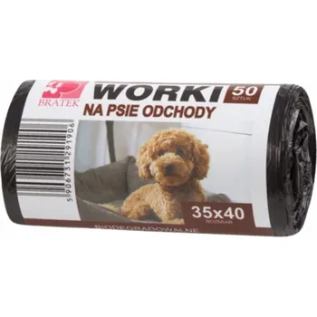 sáček na exkrement Sáčky na psí exkrementy Bratek 50 ks