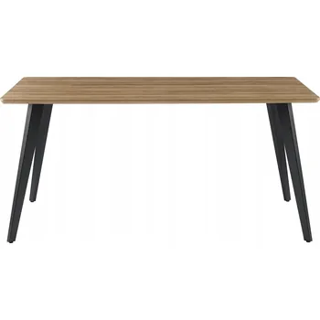 Jídelní stůl Industriální jídelní stůl ze dřeva Grain Skořicový / 160 cm