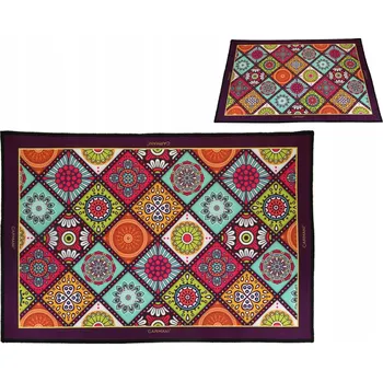 Koupelnová předložka KOUPELNOVÁ PŘEDLOŽKA MAROCKÝ VZOR CARMANI ROHOŽKA BĚHOUN DEKORATIVNÍ