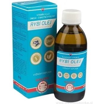 Rostlinný olej GALVEX spol. s.r.o. Rybí olej, Olej z tresčích jater 200 g