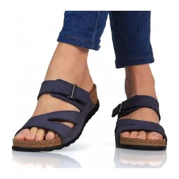 Dámská zdravotní obuv Batz Elba Blue č.38 kožené, anatomické, pohodlné zdravotní pantofle