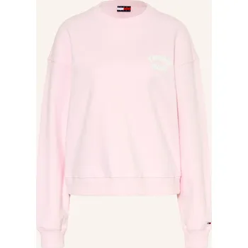 Dámská mikina Tommy Jeans Dámská Mikina, růžová / režná, 34