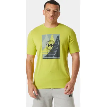 Pánské tričko Pánské funkční triko HELLY HANSEN 34419 410 HP RACE GRAPHIC T-SHIRT Velikost: L