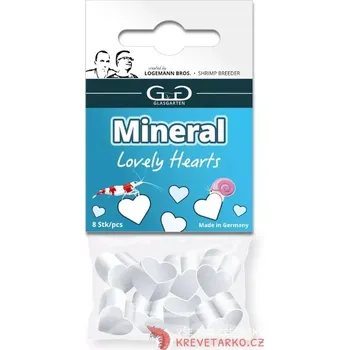 GlasGarten Mineral Lovely Hearts 8 ks