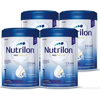 Kojenecká výživa Nutricia Nutrilon 1 Profutura CESARBIOTIK 4x800 g