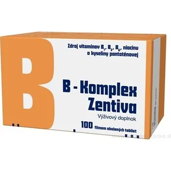 Doplněk stravy B-Komplex Zentiva 100 ks vitamín B
