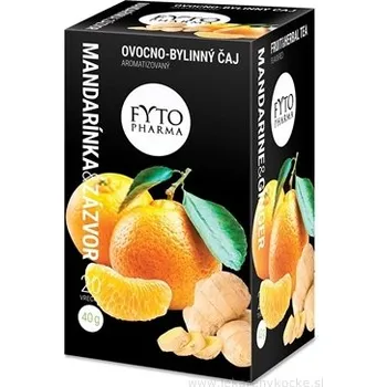 Čaj FYTOPHARMA FYTO MANDAŘINKA & ZÁZVOR 20x2 g