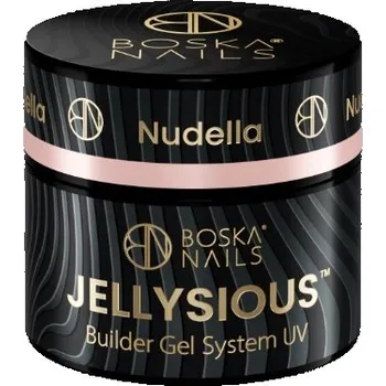 Lak na nehty Stavební gel UV na nehty želé Jellysious Nudella Boska Nails 5 ml