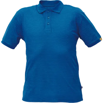 pracovní tričko CERVA GROUP Polokošile ESD NOYO, různé barvy Velikost XXXL královsky modré