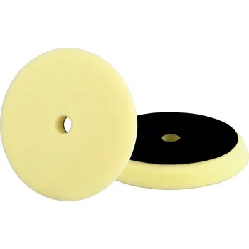 Kotouč leštící pěnový, orbitální, T80, žlutý, ⌀180x25mm, suchý zip ⌀152mm EXTOL PREMIUM