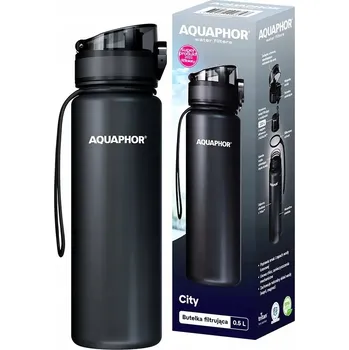Láhev Filtrační láhev Aquaphor City 0,5 l černá