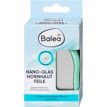 Kosmetika na nohy Balea pilník na nohy skleněný