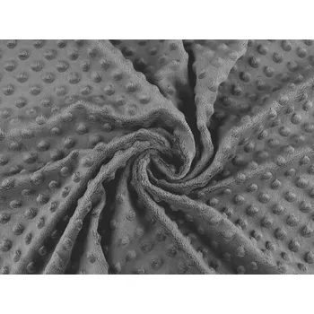 Minky s 3D puntíky SAN, střední, 8 (36) šedá