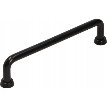 Nábytkové kování Nábytková úchytka GAMET US18 Reling L-160 ČERNÁ MATNÁ