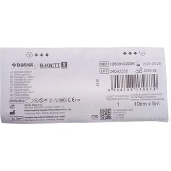 BATIST B-KNITT Sterilní pletený obvaz 10 cm × 5 m (1 ks)