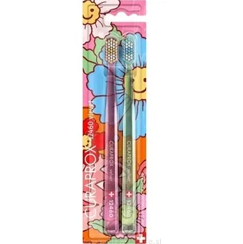 Zubní kartáček Curaden International AG Velvet 12460 2 Kusy Květinová Edice