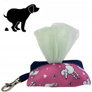 sáček na exkrement DOTTY Zásobník na sáčky na psí exkrementy, pouzdro / dávkovač na sáčky, kapsička