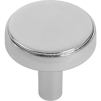Nábytkové kování Nábytková knopka kulatá GU18 chrom lesklý 30 mm