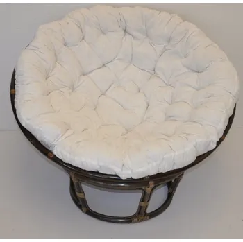 Nábytek Axin Trading s.r.o. Ratanový papasan 110 cm medový hnědý - vzhledové vady