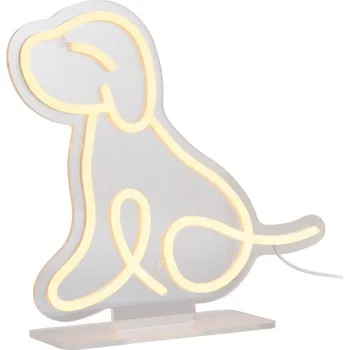 Lampička Žlutá dětská lampička Sitting Dog – Leitmotiv ID_1737504