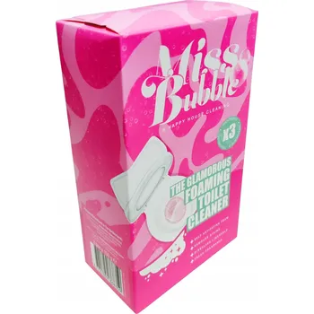 WC čistič Čistič WC toalet Miss Bubble Samoaktivní Pěna Odstraňuje Vodní Kámen