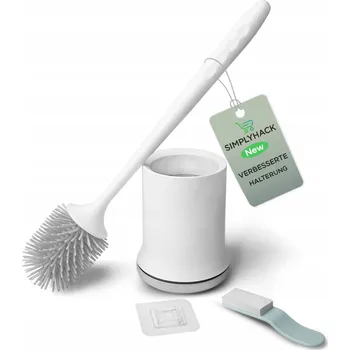 WC štětka SIMPLYHACK Silikonový WC kartáč