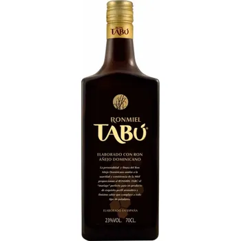 Rum Tabú Miel 23% 0,7l (holá láhev)
