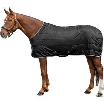 Deka pro koně WALDHAUSEN Deka stájová Economic Waldhausen, 100 g, černá Délka zad: 135 cm