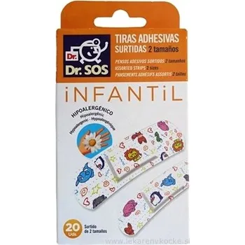 Náplast Dr. SOS DĚTSKÉ náplasti 20 ks