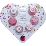 Alvarak papírové košíčky na pralinky Valentýn (150 ks)