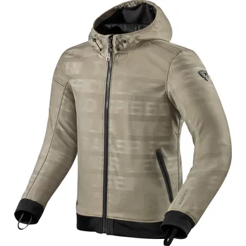 Moto bunda Softshellová bunda na motorku Revit Saros WB pískovo-písková 3XL