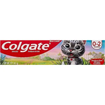 zubní pasta Colgate pasta 50ml Junior Jahoda 0-2r