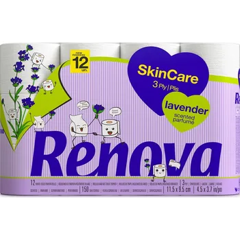 Toaletní papír Vůněný toaletní papír Renova 12 ks