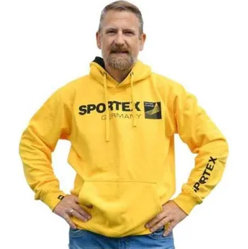 Rybářské oblečení Sportex Mikina s kapucí - žlutá vel.XXL SPORTEX 187-503304