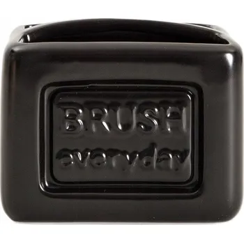 Obraz Nádoba na houbičku SYLAN černý 11x8 cm HOMLA