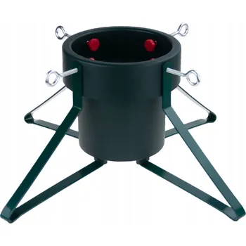 Stojánek na vánoční stromek Stojan na vánoční stromek H&S Decoration kovový zelený s nádobou na vodu 2 l