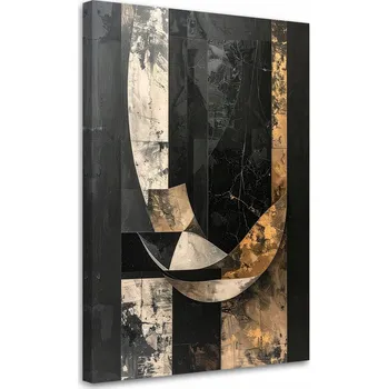 Obraz Moderní obraz do obýváku, ložnice nebo kanceláře, Geometrická abstrakce 20x30