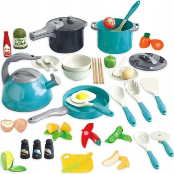 Obraz Nukdey Kuchyňská Sada pro Děti 61 Dílů 3 4 5+ Let