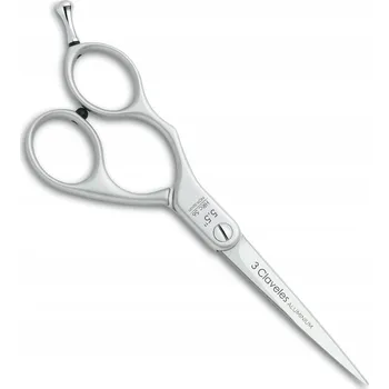 Kadeřnické nůžky Klouzavé nůžky 3 Claveles Nożyczki fryzjerskie dla LEWORĘCZNYCH 5.5"