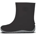 Dětské barefoot gumáky Be Lenka Pudds – černé