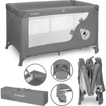 Dětská postýlka Cestovní postýlka dvoupodlažní Kidwell Blissy Duo béžová