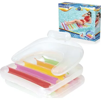 BESTWAY 43023 - Nafukovací lehátko s opěradlem 201 x 89 cm