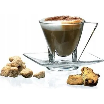 Šálky s podšálky 2 kusy 190ml RCR Fusion cappuccino