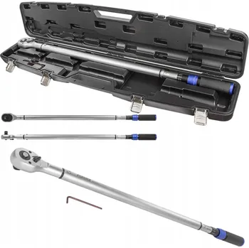 Klíč Momentový klíč s aretací a certifikátem 600 Nm