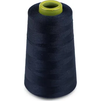 Nit Polyesterové nitě pro overlocky i klasické šití návin 3000 yards PES 40S/2, velké, 21 (300) modrá tmavá