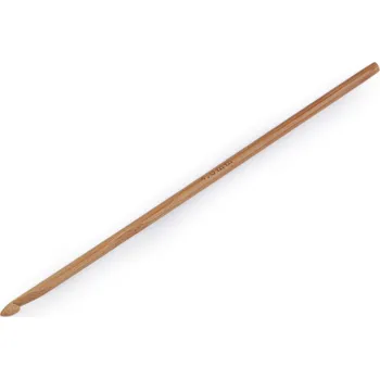 Nástroj na niť a příze Bambusový háček na háčkování vel. 3; 4; 4,5; 5; 5,5, střední, 4 (4 mm) bambus tmavý