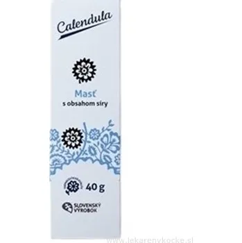 Bylinná léčivá mast Calendula, a.s. Calendula MAST SE SÍROU 40 g