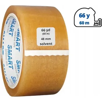 Balicí páska Smart transparentní šířka 48 mm délka 60 m 1 ks