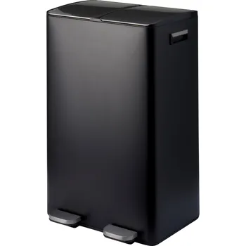 Odpadkový koš Home Styling Collection Dvojkomorový odpadkový koš SECTOR s pedálem, 2 × 30 l