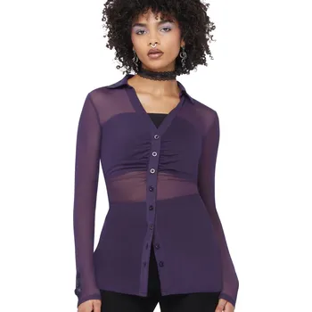 Dámská košile košile dámská KILLSTAR - After The After - Purple - XL